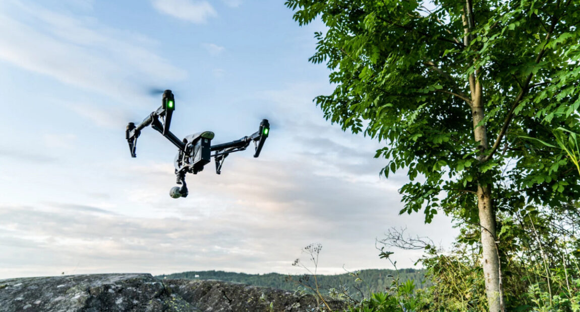Filmowanie z powietrza dronem - profesjonalna obsługa